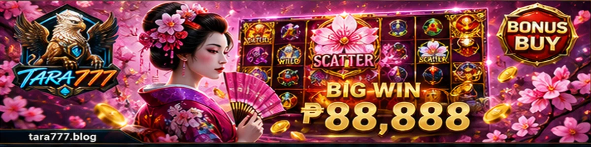 TARA777 slot banner